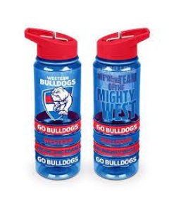 Western Bulldogs Tritan Bottle and Bands
