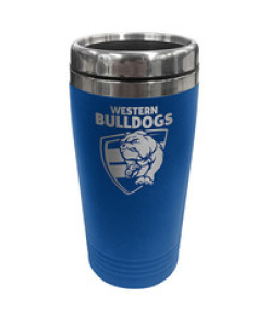Western Bulldogs Stainless Steel Travel Mug