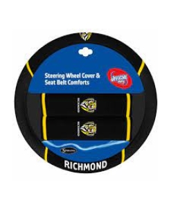 Richmond AFL Steering Wheel Cover