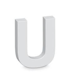 Letter U