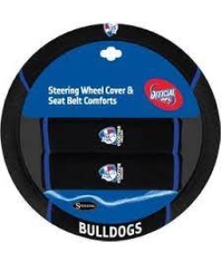 Western Bulldogs Steering Wheel Cover