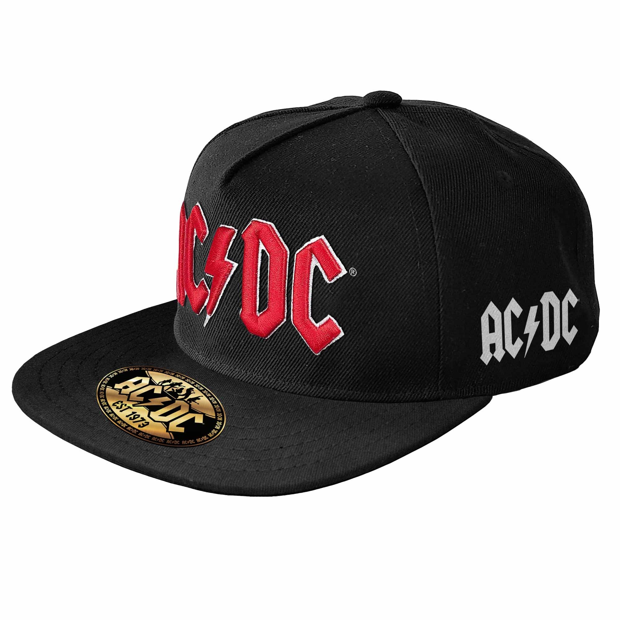 ACDC Logo Flat Peak Cap – Firmins Lane Garden Supplies