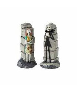 Jack and Sally Salt N Pepper Shakers