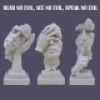 See No Evil Table Figurine