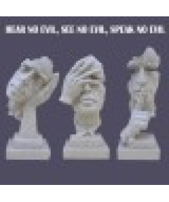 See No Evil Table Figurine