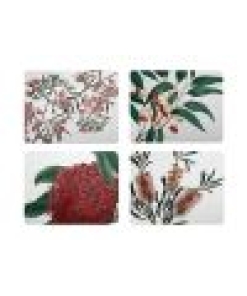 Royal Botanic Gardens Cork Back Placemat 34x26.5cm Set of 4 Gift Boxed