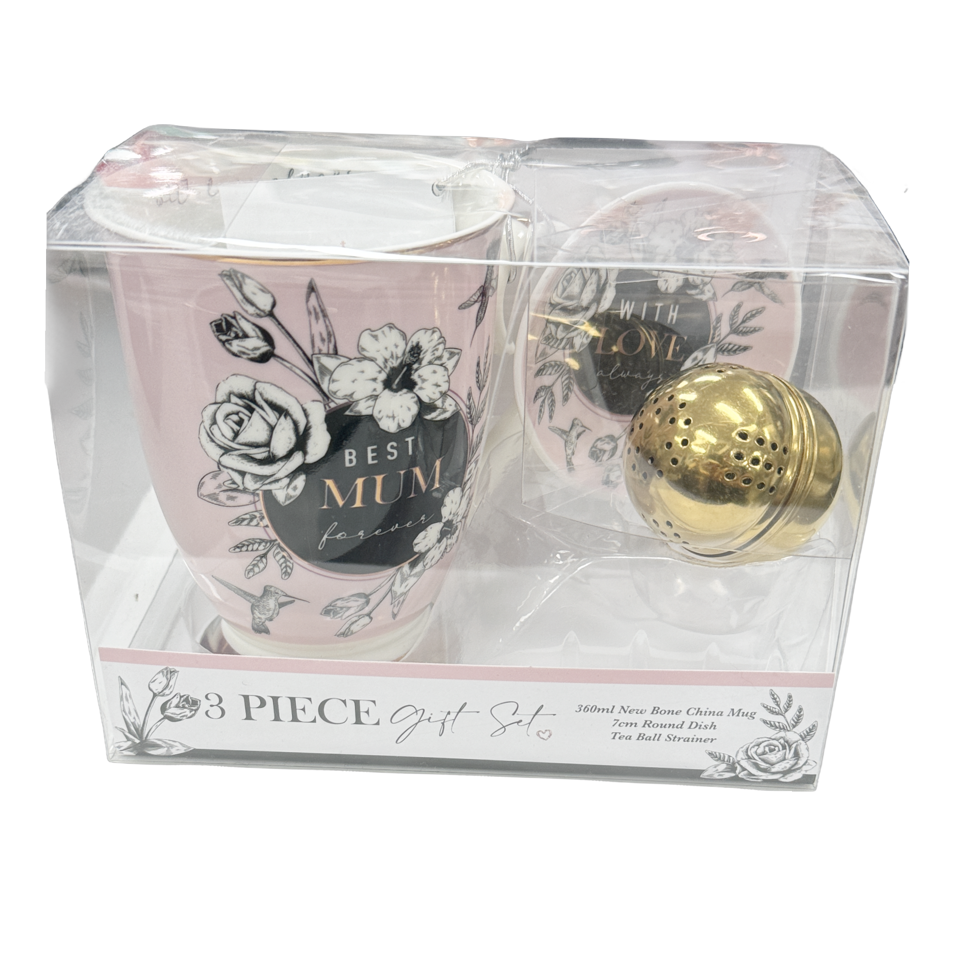 Best Mum fovever 3 Piece Gift Set