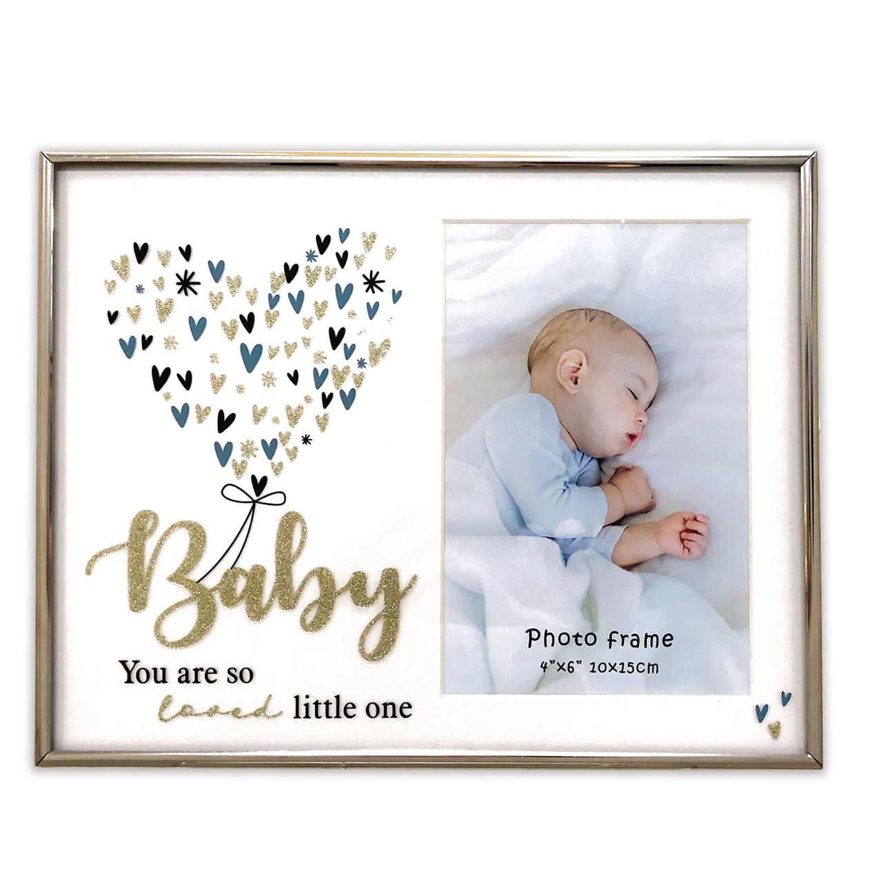 Baby Girl Glitter Photo Frame