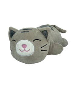 Plush Lying Animal 30cm Cat