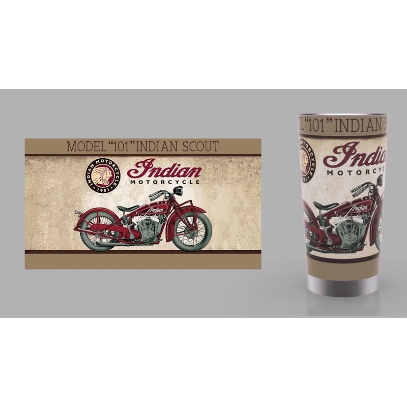 Indian Motorcycle 20 oz S/Steel Travel Mug