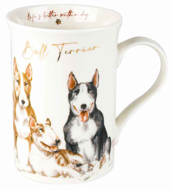 Muddy Paws Bull Terrier Mug