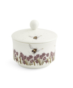 Royal Worcester Wrendale Designs Bee Sugar Pot