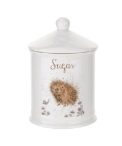 Royal Worcester Wrendale Designs Hedgehog Sugar Canister