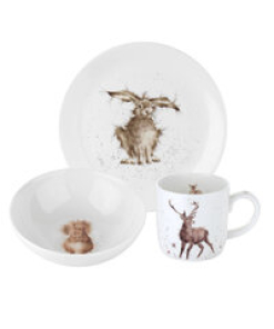 Royal Worcester Wrendale Designs - Plate, Mug & Bowl (S/3)