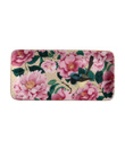 Teas & C's Silk Road Rectangle Platter 25x12cm White Gift Boxed