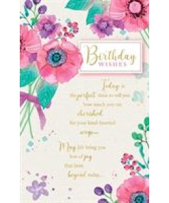 Birthday Wishes Card
