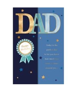 Dad Happy Birthday Card