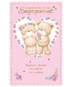 Congratulations On Your Engagement Card