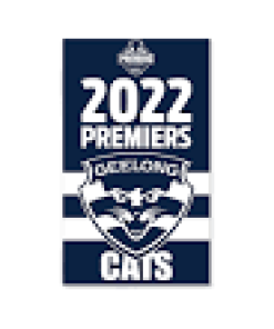 Geelong Cats AFL Premiers 2022 Supporters Cape Wall Flag