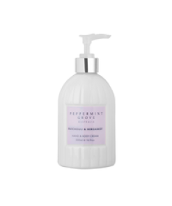 Patchouli and Bergamot Hand Cream Pump 500ml