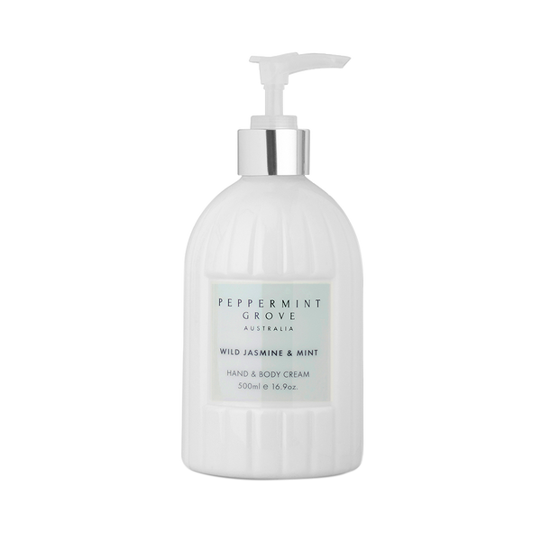 Wild Jasmine and Mint Hand Cream Pump 500ml