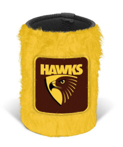 Hawthorn Hawks Fluffy Can Cooler