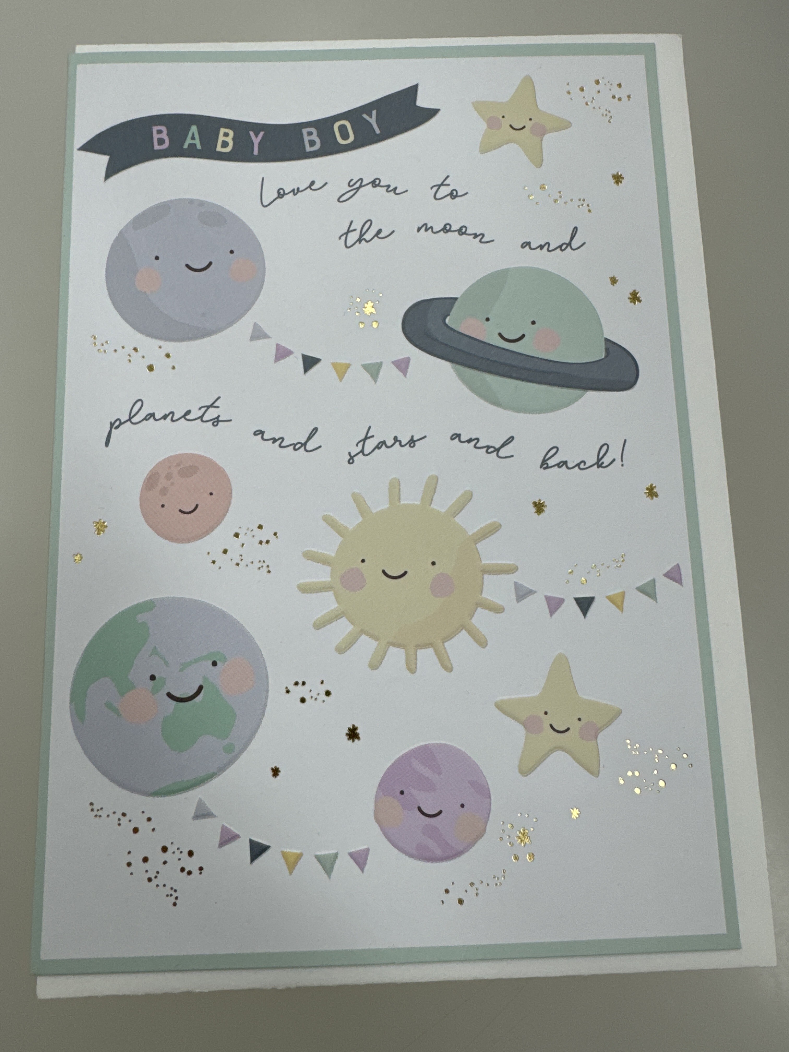 Baby Boy Card