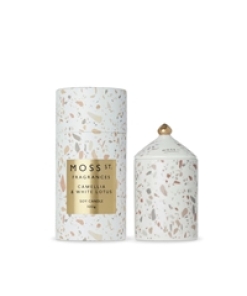 Camellia & White Lotus Ceramic Candle 320 G