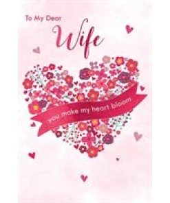 Valentine Day Wife Card