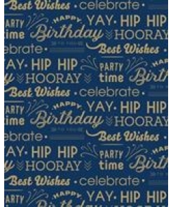 Wrap Kraft Pack Male Birthday
