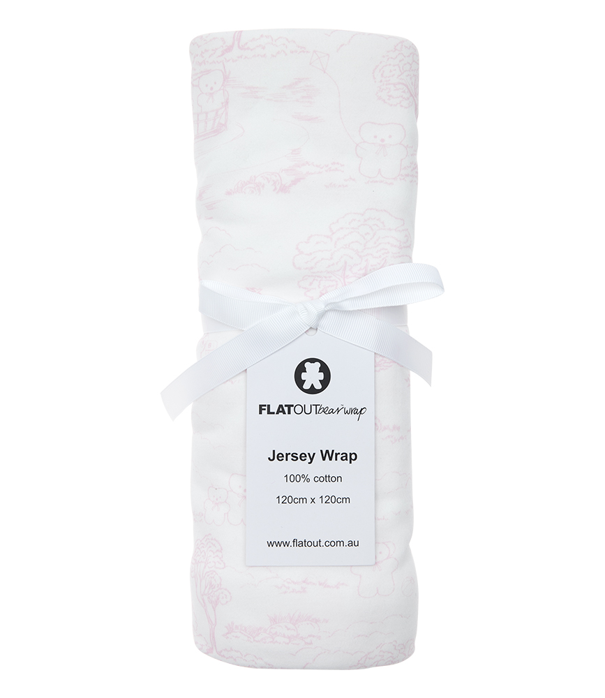 FLATOUTbear Jersey Pink
