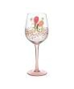 Rush Birthday Ladies Wine Glass 30th