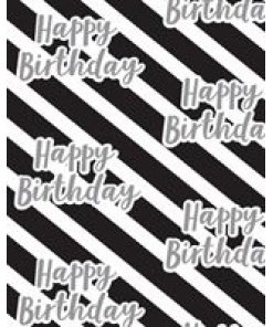Wrap Kraft Pack Happy Birthday