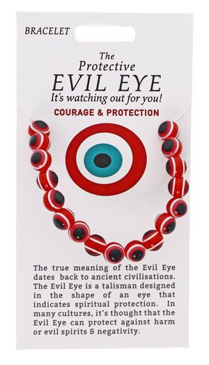 The Protective Evil Eye Red Resin Bracelet