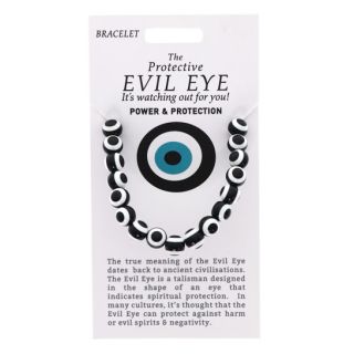 The Protective Evil Eye Black Resin Bracelet