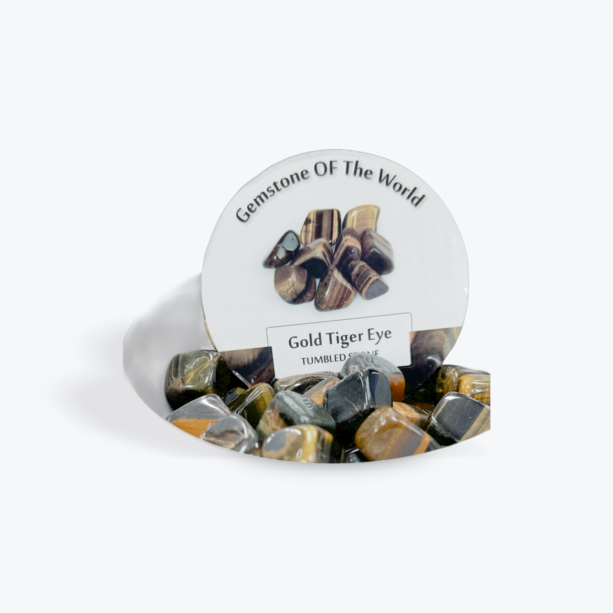 Gold Tiger Eye Tumbled Stone