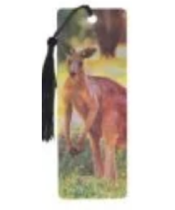 3D Kangaroo Bookmark