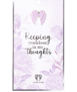 keeping You Close In My Thoughts Pin Card
