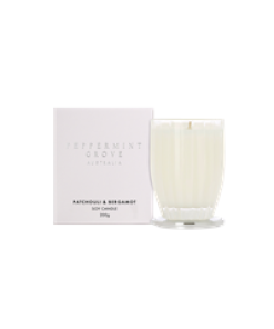 Patchouli and Bergamot 200g Candle