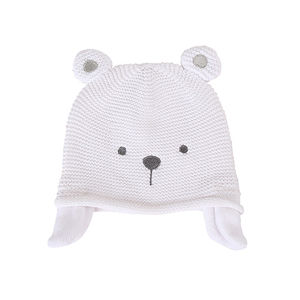 White Knit Hat