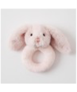 Pink Bunny Rattle