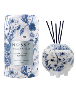 Peony & Apple Blossom Ceramic Diffuser