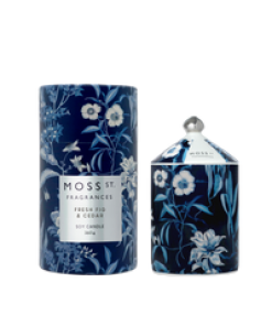 Fresh Fig & Cedar Ceramic Candle