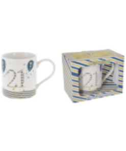 Rush Birthday Mens 21st Mug