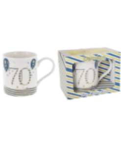 Rush Birthday Mens 70th Mug