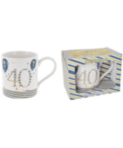 Rush Birthday Mens 40th Mug