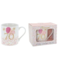 Rush Birthday Ladies 70th Mug
