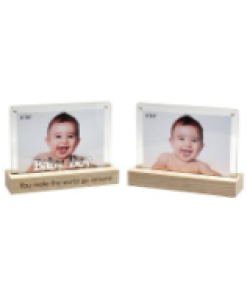 Dual View 6x4 Frame Baby Boy
