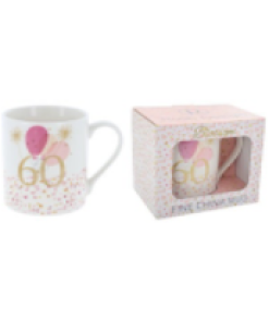Rush Birthday Ladies 60th Mug