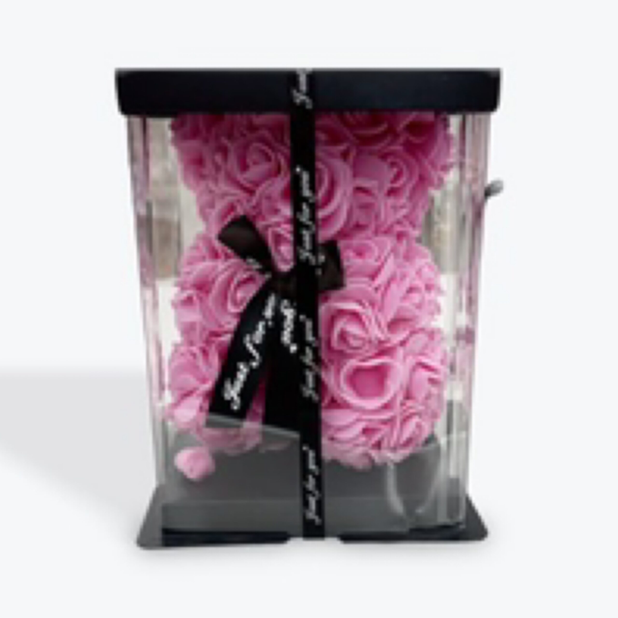 Rose Bear Artificial Flowers Pink